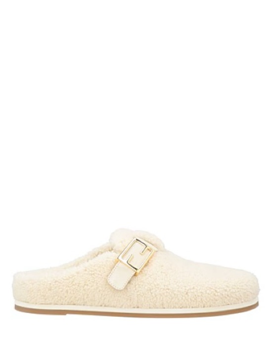 Fendi Shoes - Fendi Feel Sherling Sabot Mule Women’s Size 39
